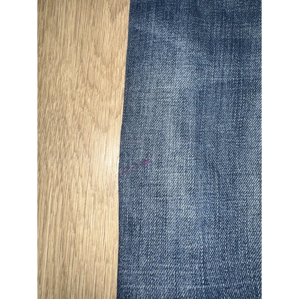 SuperDry Biker Edition Loose Taper Distressed Blue Jeans 29x30 (Tagged 30x32) - Picture 7 of 15